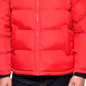 แจ็กเก็ตทรงปลาปักเป้าสำหรับผู้ชายเสื้อโค้ทแฟชั่นผ้ามันเงาสำหรับฤดูหนาว - Product Image 6