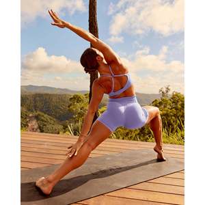 Soutien-gorge de sport Twist - Violet Ray, respirant, réglable, rembourré, pour femme, amincissant, léger, vêtements de sport, XS-XL - Product Image 1