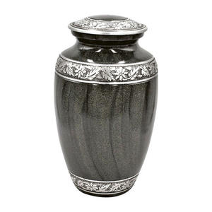 Home Decor Solid Aluminium Cremation <b>Urn</b> for Human <b>Ashes</b> OEM ODM Customized European Style Metal Cremation Adult <b>Urn</b> - Product Image 3