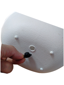 Macetas de cultivo de vivero de plástico duradero para invernadero al por mayor de fábrica, maceta semicircular montada en la pared - Product Image 3