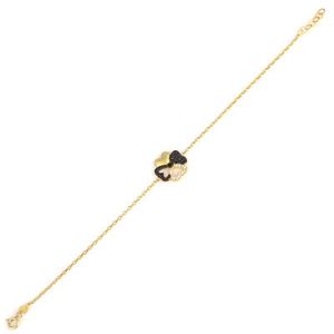 สร้อยข้อมือเงินแท้ 925 รูปหัวใจโคลเวอร์แฟชั่น - Product Image 5
