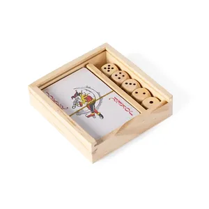 Set da Gioco in Legno e Seta Personalizzato per Regali Aziendali - Product Image 1