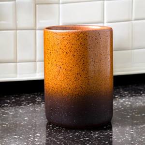 Custom Logo Eco-Friendly Ceramic <b>Utensil</b> <b>Holder</b> Kitchen Spoon Rest | Dishwasher & Microwave Safe Countertop Storage - Product Image 4