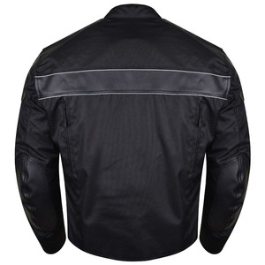Meilleure vente Veste de moto Racer en tissu maille personnalisée pour homme avec doublure brodée en vente - Product Image 2