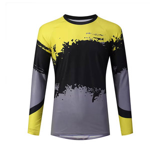 Jersey Moderno de Motocross para Invierno con Costuras Resistentes, Secado Rápido y Transpirable para Hombres, Ideal para Carreras Largas - Product Image 1
