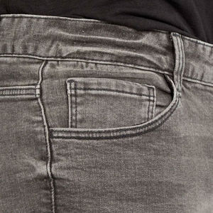 Pantalones Vaqueros de Algodón 100%, de Secado Rápido, Corte Ancho, Lavado a la Piedra, Pantalones Vaqueros de Mezclilla para Hombre, Más Demandados - Product Image 5