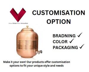 Matka Heritage Mate de 2 Tonos y 5 Litros, Matka Clásica al por Mayor con un Toque Moderno para Hervir Agua - Product Image 3