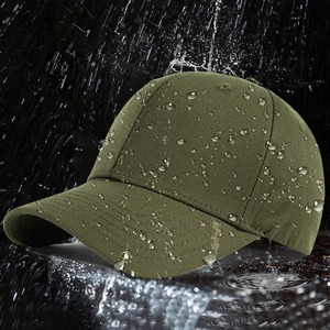 Casquette de baseball sport en polyester à 6 panneaux, étanche, logo brodé, pour hommes, 5 panneaux, 100% coton, fabrication personnalisée - Product Image 2