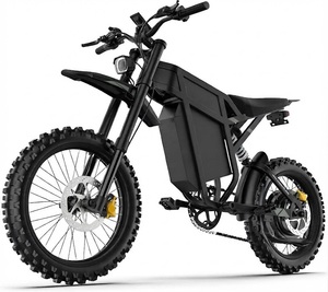 Bici Elettrica da Fuoristrada R6000, Bici Elettriche con Motore da 7000W di Potenza di Picco |   55 MPH, Batteria 60V 30Ah, Pneumatici da 17 pollici, Doppia Sospensione, Idraulico - Product Image 1