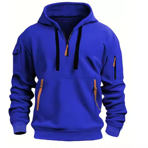 Men's Hoodies <b>Sweatshirts</b> Unisex Streetwear Pullover Wholesale Custom Hoodies Embroidery Logo Blank Men Hoodies - Product Image 5