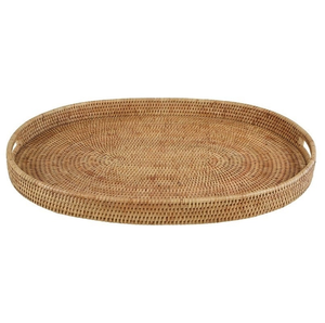 Bandeja cuadrada de ratán para servir, decorativa, 3 piezas, diferentes tamaños, cesta de frutas, decoración tejida a mano, bandeja para servir - Product Image 6