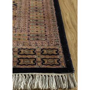 Alfombra Kiaan Azul Grande, 3D, Tejida a Mano, de Lana, para Sala de Estar, Diseño Abstracto Rectangular con Medallón, Modelo Skwl-104 - Product Image 4