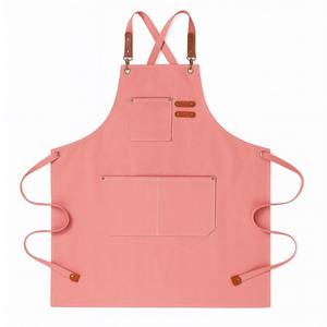 Delantal de Cocina Ajustable, Resistente y Reutilizable para Mujer, con Logotipo Personalizado, Uniforme para Cocina y Restaurante, para Uso en Limpieza - Product Image 1