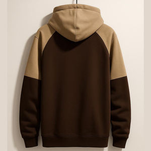 Sudadera con Capucha Personalizada de Alta Gama, Estilo Desgastado con Lavado Ácido, Hombros Caídos, Bordado, Estilo Urbano, Cierre Completo para Hombre - Product Image 6