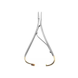 Portaagujas Herramienta de instrumento extra fino Portaagujas de acero inoxidable Portaagujas quirúrgico - Product Image 3