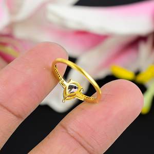 New Arrival <b>Vintage</b> <b>Gold</b> Plated Jewelry <b>Ring</b> 925 Sterling Silver <b>Ring</b> Hot Selling Natural Crystal Gemstone Jewelry Fine <b>Rings</b> - Product Image 4