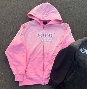 Sudadera con Capucha Personalizada de Alta Calidad para Hombre, 100% Algodón, Felpa Francesa, Transpirable, con Cierre, Estilo Vintage, Lavado Ácido, Decolorado al Sol, Desgastado, Ropa Urbana - Product Image 1