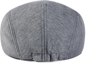 Men's Cotton <b>Flat</b> Ivy Gatsby Newsboy Driving <b>Hat</b> Cap - Product Image 1