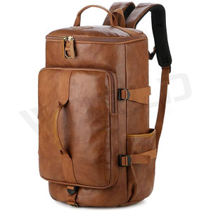 Outdoor Factory Wholesale Handmade <b>Luggage</b> Leather Duffle Bag for Men Travel Duffle Bags for Outing - Product Image 1