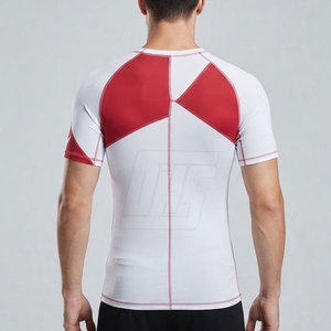 High Quality Compression <b>T</b> <b>Shirts</b> Featuring Lightweight Fabric <b>Muscle</b> For Workout Training And Outdoor Sports Performance - Product Image 4