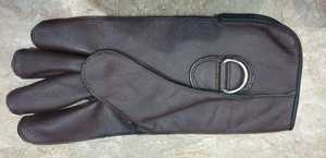 Gants de fauconnerie monocouche personnalisés gant en nubuck gant de fauconnerie taille parfaite main gauche - Product Image 3