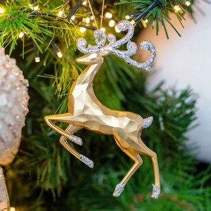 Los últimos productos de decoración navideña como Reno terminado en múltiples colgantes utilizados como adornos en el árbol de Navidad y la decoración del hogar - Product Image 3