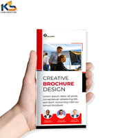 Flyers et brochures imprimés sur mesure |   Impression de catalogue de dépliants pliés avec logo personnalisé |   Papier d'art A2/A6 de haute qualité pour les marques