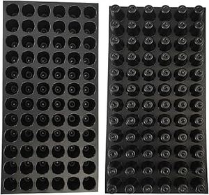 Bandejas de siembra para tomate y pimiento, bandeja redonda de plástico HIPS duradera para germinación de plántulas en invernadero - Product Image 2