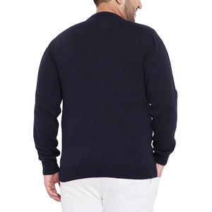 Sweat-shirt pour homme de qualité supérieure, à revers côtelés, vêtements décontractés d'hiver, chaud, manches longues, vente en gros de sweat-shirt pour homme - Product Image 5