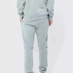 Survêtement décontracté pour homme, coupe ample, avec capuche, jogging, épaules tombantes, respirant, en molleton, logo imprimé, survêtement décontracté pour homme, coupe ample - Product Image 4