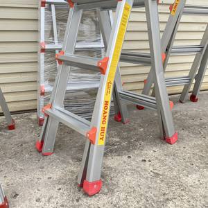 Meilleur prix, échelle télescopique pliable à 4 sections, multi-usages, pliable et extensible, fabriquée au Vietnam - Product Image 2