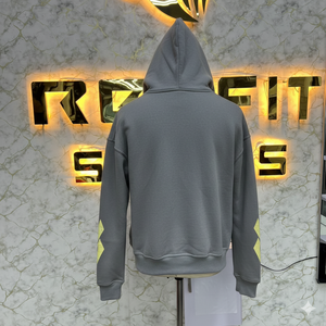 Sudadera con Capucha Negra con Cierre, Logotipo Privado de Alta Calidad, la Más Demandada del 2026, Fabricada en Fábrica, Precio Económico, Sudaderas para Hombre - Product Image 2