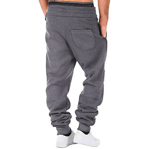 Pantalon de jogging élastiqué en polaire pour homme, pantalon de survêtement décontracté, pantalon de jogging grande taille - Product Image 3