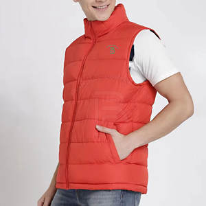 เสื้อแจ็คเก็ตบับเบิ้ลแบบไม่มีแขนสำหรับผู้ใหญ่ ใช้กลางแจ้ง สำหรับผู้ชาย มีฮู้ด เป็นมิตรกับสิ่งแวดล้อม ระบายอากาศได้ดี รับสกรีนโลโก้ เสื้อแจ็คเก็ตฤดูหนาวสำหรับผู้ชาย - Product Image 2