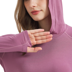 Sudadera con Capucha de Pesca para Mujer, de Poliéster, con Logotipo Personalizado, Color Sólido, de Alto Rendimiento - Product Image 6