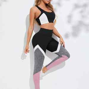 Conjunto de Yoga Profesional Personalizado para Mujer, Ropa Deportiva Ligera de Alta Calidad con Impresión de Logotipo, Diseño Transpirable y Ecológico - Product Image 4