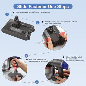Batterie puissante au lithium-ion rechargeable pour aspirateur <span class=keywords><strong>Dyson</strong></span>, solution énergétique à autonomie prolongée pour aspirateur <span class=keywords><strong>sans</strong></span> <span class=keywords><strong>fil</strong></span> portatif - Product Image 3
