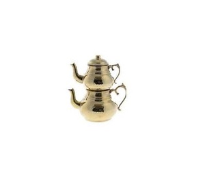 Bronze électrolytique verser sur la cafetière turque 304 bouilloire goutte à goutte en acier inoxydable théière en métal à usage domestique - Product Image 5