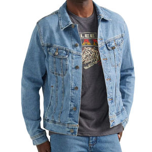 Vestes en jean personnalisées pour hommes, veste en jean surdimensionnée délavée à l'acide, veste en jean de conception régulière pour hommes, vente en gros par les fabricants - Product Image 1
