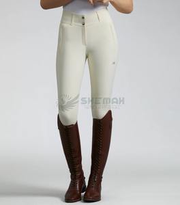 Pantalones de Equitación Duraderos, Cómodos y Elegantes para Mujer, Pantalones Ecuestres Ajustados y Ligeros para Competición - Product Image 3
