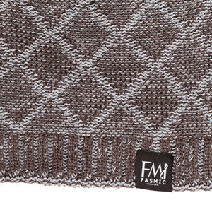 Gorro de punto con logotipo de parche tejido de buena calidad Gatos Poliéster/Algodón Más vendidos Ropa de calle Gorras con tela personalizable - Product Image 3