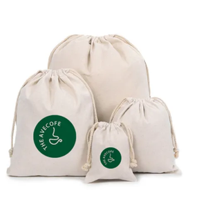 Vinalong Bag OEM Customized 15" Dust-Free Cotton Drawstring <b>Pouch</b> Bag with Logo Camouflage Design <b>for</b> Tea Shopping - Product Image 3