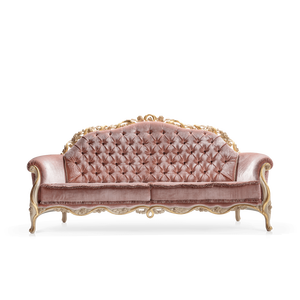 ชุดโซฟาห้องนั่งเล่นทำจากไม้มะฮอกกานีแบบหรูหราดีไซน์ทันสมัย5ที่นั่งและโต๊ะไม่จำเป็นต้องประกอบ - Product Image 4