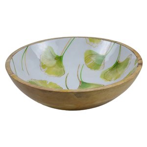 Hand Crafts Printed Wooden Round Serving Bowl for Multipurpose <b>Tabletop</b> Kitchenware Food And Salad Serving Bowls - Product Image 6