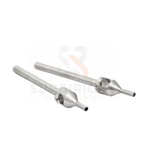 Instrumentos de Trasplante de diente de sierra para cabello 0,8 0,9 1,0 FUE Punch para extracción de folículos pilosos Cabeza dentada por instrumentos Surgiright - Product Image 3