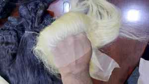 Extensions de cheveux humains vierges indiens FUUL VOLUME, tissage double machine, lisses et soyeux, toutes les couleurs, adaptées à la chaleur - Product Image 3