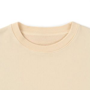 Sudaderas Extra Grandes con Cuello Redondo 100% Algodón de Alta Calidad para Mujer, Logotipo Personalizado en la Parte Delantera, Estilo Casual, Sudadera con Capucha para Invierno - Product Image 6
