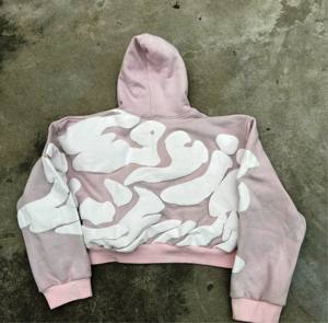 เสื้อฮู้ดผู้ชายแฟชั่นฤดูหนาว ผ้าฟลีซอุ่นสบาย 100% ผ้าฝ้าย เป็นมิตรกับสิ่งแวดล้อม แห้งเร็ว ระบายอากาศได้ดี - Product Image 3