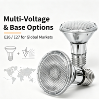 Lampe chauffante à halogénures métalliques Petpetzone, culot E26/E27, 25W/50W/75W, ampoule chauffante pour reptiles, 110-120V/220-240V, UVA, chauffage ponctuel écologique