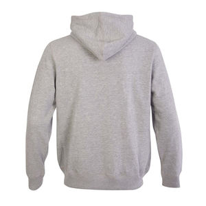 Ventes en gros de sweats à capuche thermiques pour hommes, nouveaux et élégants, avec fermeture éclair intégrale et logo sur la capuche, pour l'hiver, en coton mélangé de base - Product Image 2